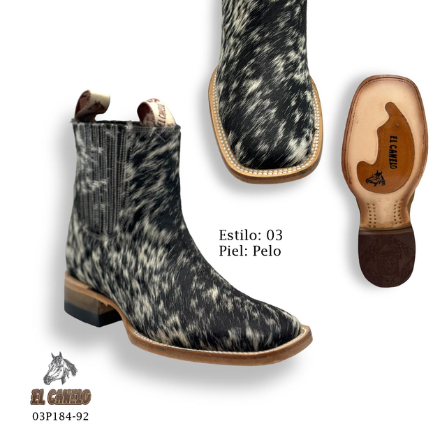 botin pelo vaca