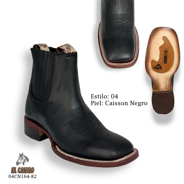 Botin caisson negro