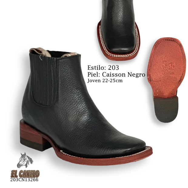 Botin caisson negro