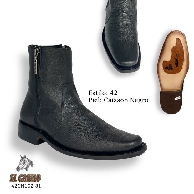 Botin caisson negro