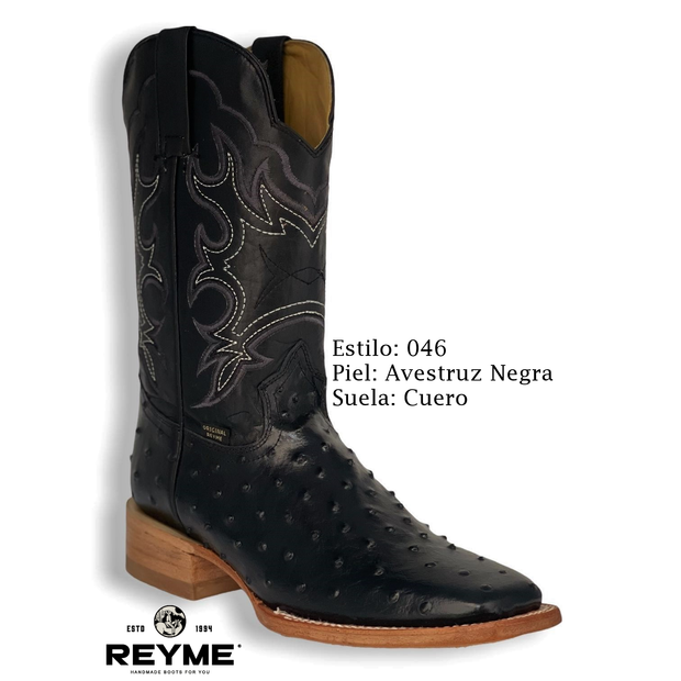 Bota Rodeo Avestruz Reyme