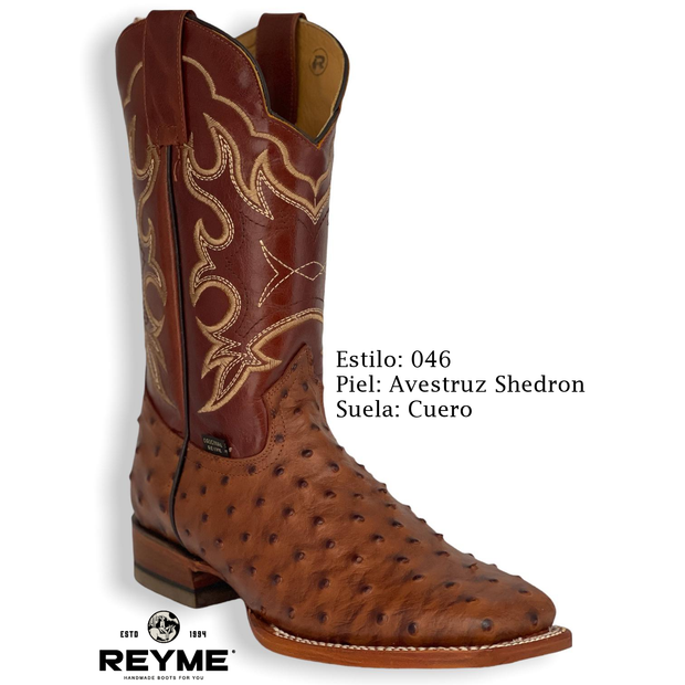 Bota Rodeo Avestruz Reyme